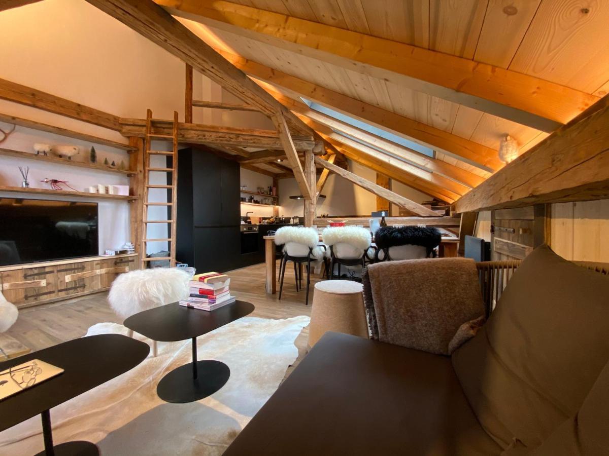 L Eterlou - 6 A 8 Personnes Lejlighed Saint-Gervais-les-Bains Eksteriør billede
